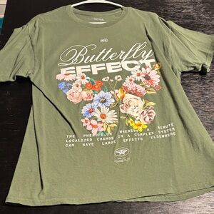 Fashion Nova Olive Green T-Shirt